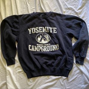 Navy Brandy Melville/John Galt Yosemite Park Crewneck
